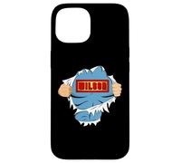 Wilson Nom de Famille Super-héros Coque pour iPhone 15