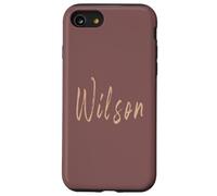 Wilson North Carolina Design Vintage élégant Coque pour iPhone SE (2020) / 7/8