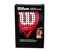 Wilson Optix Xp Box Padel Kit Rouge 2