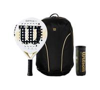 Wilson Pack de 3 Optix V2 Lite + tube de balles, + sac de tennis