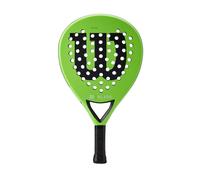 Wilson Padel Raquettes Blade Team v2, Fibre de verre/EVA, 370 g, Vert, WR067421U2