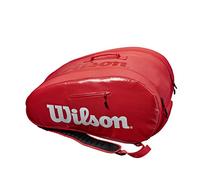 Wilson Padel Super Tour Bag Bag, Adultes Unisexe, Rouge (Rouge), Taille Unique