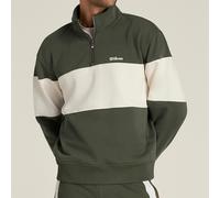 Wilson Sweatshirt Playstate 1/2-zip French Terry Vert S Homme