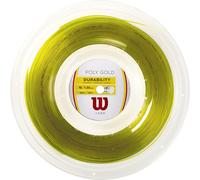 Wilson Cordage de tennis Poly Gold Polyester 16G Orange 200 m
