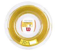 Wilson Poly Gold Tennis String Racket Unisex-Adult, Orange, 16G