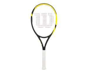 Wilson Pro Open Raquette de tennis non cordée 300 g Noir - Jaune Épaisseur de poignée 2