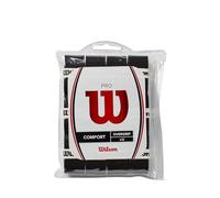WILSON Pro Overgrip Lot de 12 boîtes de Rangement Noir Taille Unique