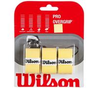 Wilson Pro Overgrip Lot de 3 grips pour raquette de tennis, Adulte, mixte, citronier