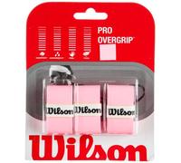 Wilson Pro Overgrip Lot de 3 Grips pour Raquette de Tennis, Rose