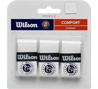Wilson Pro Roland Garros Surgrip lot de 3 Blanc ONE-SIZE