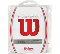 Wilson Overgrip de tennis Pro Sensation, 12 pièces, Rouge/Blanc, Unisexe, Taille unique