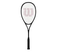Wilson Pro Staff L, Raquette de Squash, Contrôle Précis et Sensation de Légèreté, Puissance Accrue pour des Tirs Précis et Effet Amélioré, Couleur : Noir/Gris, Taille : 0