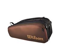 WILSON Pro Staff V14 Super Tour Lot de 15 Sacs pour Raquette de Tennis Marron