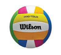 Wilson Ballon de volleyball d'intérieur Pro Tour Multicolore Taille 5 officielle