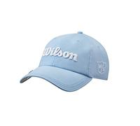 Wilson Pro Tour WGH7000103 Casquette de golf pour femme Polyester Bleu Clair ,Taille Unique