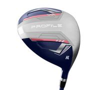 Wilson Profile Femme Driver Single, Bleu Marine/Rose, Standard