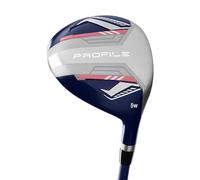 Wilson Profile Femme Single Fairway Bois, Bleu Marine/Rose, Standard
