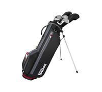 Wilson Profile Jr Set de Golf Complet, pour Jeunes Joueurs, 9 Pièces, pour Gaucher, Matériau : Graphite, Taille : Large