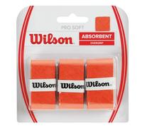 Wilson Racket Sport Pro Surgrip de Tennis Mixte Adulte, Rouge, 3 Pack
