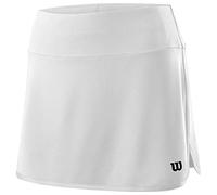 Wilson Racket Sport Team Jupe Femme Blanc FR : S (Taille Fabricant : S)