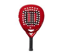 Wilson Raquette de Padel Bela Elite V2.5, Fibre de Carbone/EVA, 355 g, Rouge