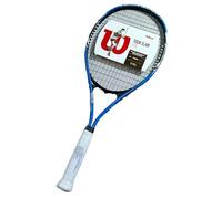 Wilson Raquette de Tennis Homme/Femme, Jeu en Toutes Zones, Amateurs, Tour Slam Lite 105, Taille 3, Noir/Bleu, WRT30200U3