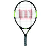 Wilson, Raquette de tennis pour enfants, Blade Team 21, Noir/Vert, Pour les enfants de 1m à 1,15m de hauteur, WRT216200