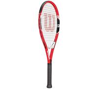 Wilson Raquette de Tennis Unisexe, Pour les joueurs débutants, Federer, Taille 3, Aluminium, Rouge/Noir, WRT30480U3