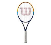 Wilson Raquette de Tennis, Wilson Profile, Unisexe, pour Joueurs Débutants à Intermédiaires, Taille de Manche L3, Bleu/Orange, WR081810U3