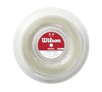 Wilson Repel 17 Reel (Naturel) Cordage de Tennis, Procure un Contrôle Suprême et des Effets Amplifiés, Sensations Fiables et Performance Durable, Couleur : Naturel, Taille : 17G