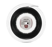 Wilson Cordages de Raquettes, Revolve, Rouleau de 2 mètres, Noir, 1,30 mm, Unisexe, WRZ906800