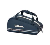 Wilson Roland-Garros 2025 Mini Tour, Sac de Tennis, Design Epuré, Facile à Transporter, Offrant un Rangement Flexible et un Attrait Stylistique Couleur : Bleu Marine foncé