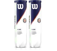 WILSON Roland Garros All Court 4 Ball (Lot de 2)
