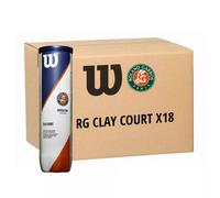 Wilson Roland Garros Clay Cartone da 18 tubi da 4 palline