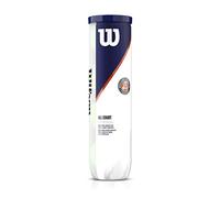 Balle de Tennis Wilson Roland Garros All Court 4-tin (Set de 18 x 4)