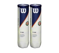 Balle de Tennis Wilson Roland Garros All Court (2 x Tube de 4 balles)