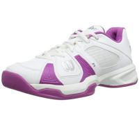 WILSON Rush Open W White/White/New Fushia, Baskets de Tennis Femme