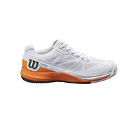 WILSON Rush Pro 3.5 Clay Paris W Chaussures de Tennis White/Orange Tiger/Black 36 2/3