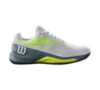 Wilson Rush Pro 4.0 Chaussure Terre Battue Hommes-Blanc,Gris 40 2/3