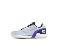 Wilson Rush Pro 5 Clay Chaussures de tennis pour homme, Gris aube/noir/jaune tendre, 11.5