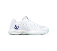 Wilson Rush Pro Jr Chaussures toutes surfaces Enfants-blanc, turquoise 32