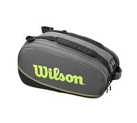 Wilson Sac de Raquette de Padel Tour Blade, pour Jusqu’à 4 Raquettes, Noir/Vert