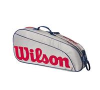 Wilson Junior Housse De Raquette Lot De 3 , Couleur: gris , Taille: nosize