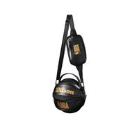 Wilson NBA 3 In 1 Basketball Carry Sac Black/Gold