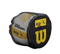 Wilson Volleyball Single Ball Bag Sac à balles Simple Unisex-Adult, Noir/Jaune, Taille Unique