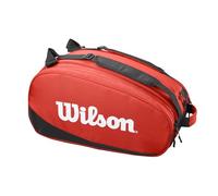 Wilson Sac de padel Tour – Jusqu'à 6 raquettes – Rouge