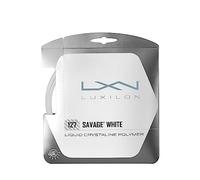 Wilson Savage 127 Set WH Strings Adulte Unisexe, Blanc, 12,2 m