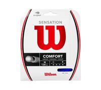 Wilson Corde de raquette de tennis Sensation 16 - 1,30 mm - 12 m - Bleu