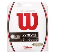 Wilson – Cordage de raquette Sensation – 12,2 m, 1,30 mm, Couleur neutre – Unisexe – WRZ941000