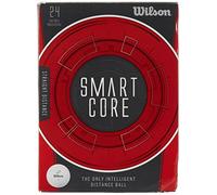 Wilson Smart Core, Lot de 24 balles de Golf, Blanc